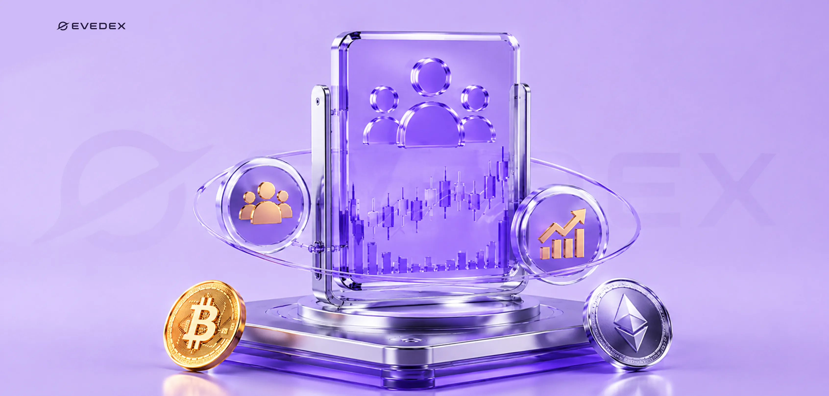 Cronos blockchain network digital visualization