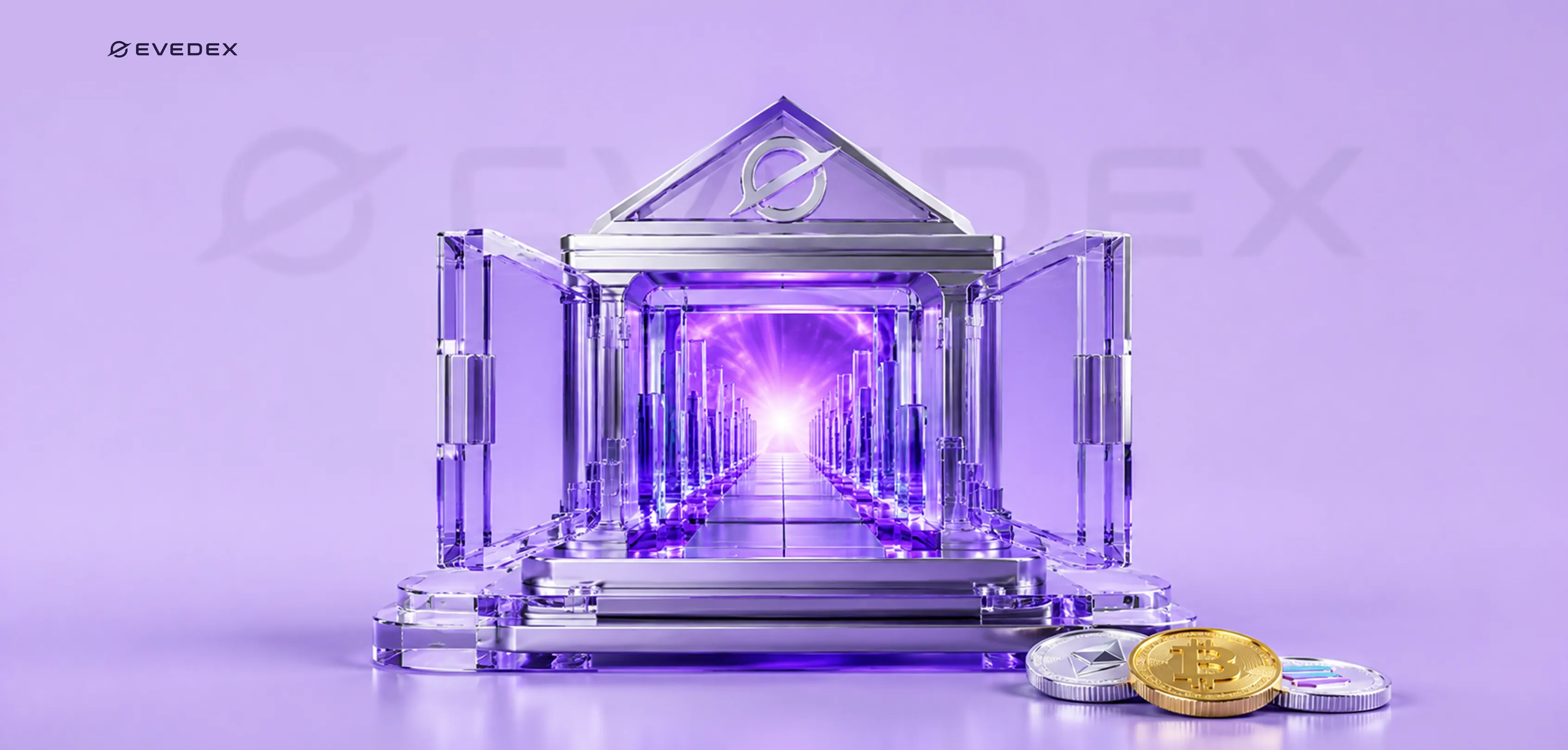 Trader copying positions from expert on crypto platform