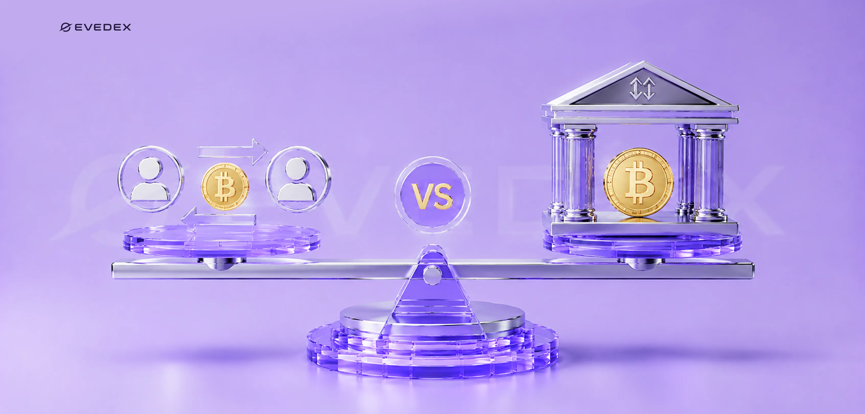 Balance avec la mention VS entre un particulier et une banque pour comparer CFD et contrats perpétuels