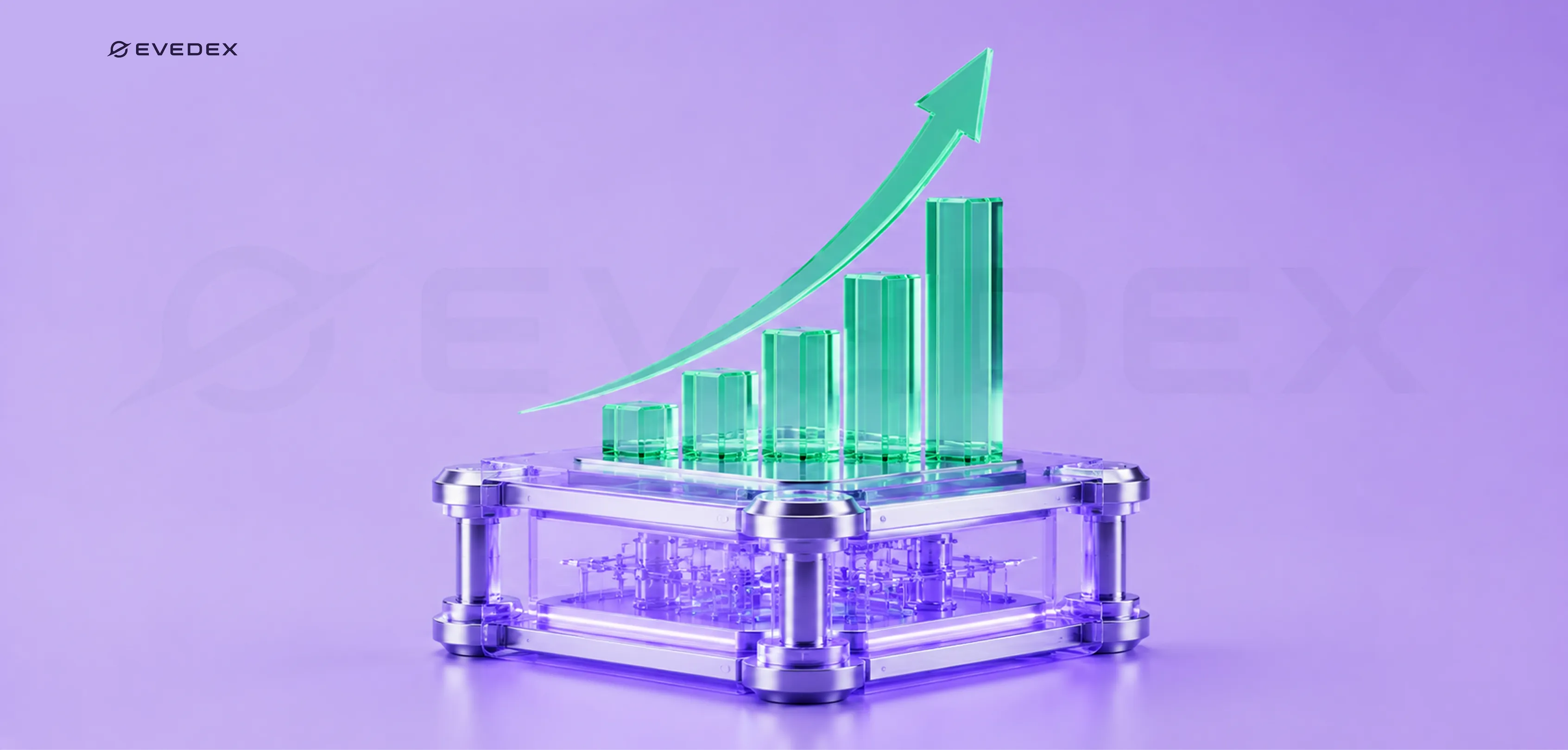 Graphique en barres vertes en hausse pour illustrer le day trading sur le forex