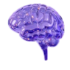 AI Trading brain icon