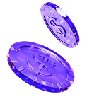 Coins representing funded trading
